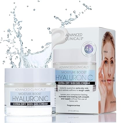 Advanced Clinicals Hyaluronic Acid Facial Cream